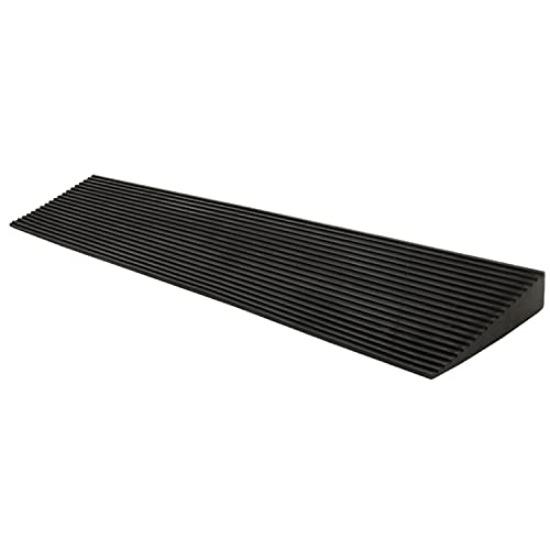 Rampe aus Gummi Auffahrrampe Bordsteinrampe Rollstuhlrampe Auffahrkeil Türschwellenrampe Schwellenrampe Auffahrhilfe (in) Verschiedene Höhenunterschiede 8-45 mm Kingpower, Größe:45 x 250 x 900 mm von Kingpower
