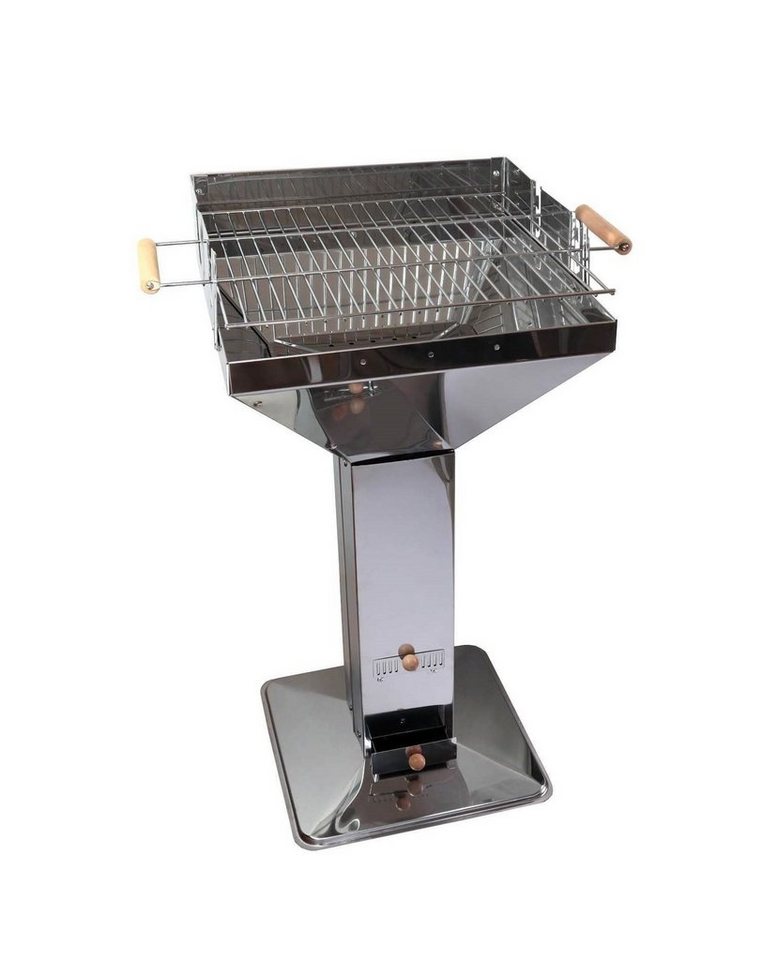 Kingsale Holzkohlegrill Holzkohlegrill Säulengrill Edelstahl, Gartengrill, Trichtergrill, Edelstahl Kingsale Holzkohlegrill Holzkohlegrill Säulengrill Edelstahl, Gartengrill, Trichtergrill, Edelstahl von Kingsale