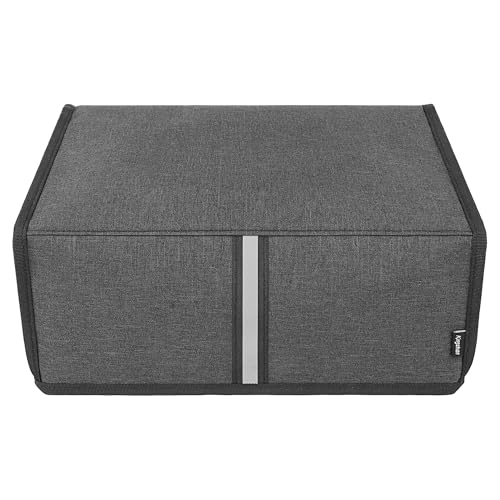 Kingshion Heavy Fabric Scanner Printer Dust Cover with Pearl Cotton Inner Compatible with Fujitsu ScanSnap iX 500, iX 1400, iX1500, iX 1600 Document Scanner, Dark Grey von Kingshion