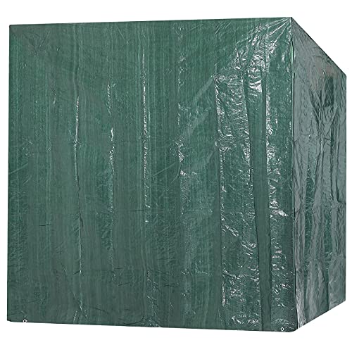 Kingsleeve® Abdeckung für Gartenmöbel Winterfest Wasserdicht UV-beständig Outdoor Abdeckplane Schutzhülle Abdeckhaube Strandkorb 125x90x165cm von Kingsleeve