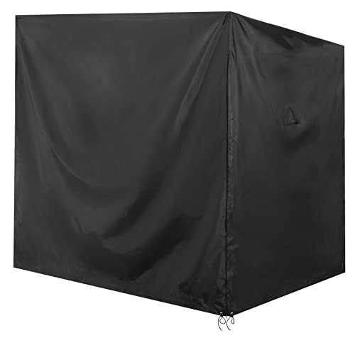 Kingsleeve® Abdeckung Gartenmöbel Winterfest UV-beständig Oxford Hollywoodschaukel Garten Garage Keller Farbecht Abdeckplane 185x117x150cm Schutzhülle von Kingsleeve
