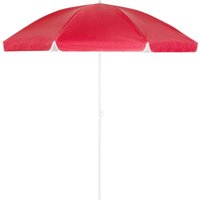 Kingsleeve Sonnenschirm Cyprus Rot 180cm Neigefunktion von Kingsleeve
