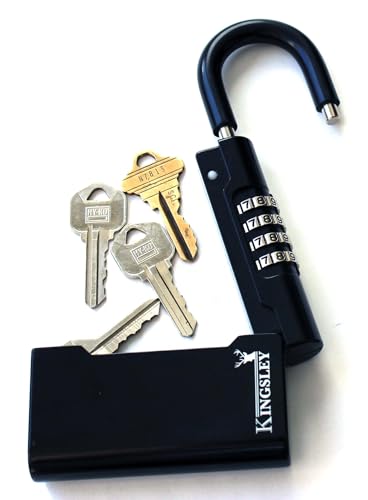 Kingsley Guard-a-Key Schlüsselsafe, Schwarz von Kingsley