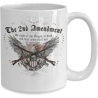 Die Zweite Änderung Wir Die Menschen. Perfekte Geschenk Für Jeden Anlass Keramik Kaffee/Tee-Tasse/11 Unzen/15 Unzen Die Zweite Änderung Wir Die Menschen. Perfekte Geschenk Für Jeden Anlass Keramik Kaffee/Tee-Tasse/11 Unzen/15 Unzen von KingsleysDesigns