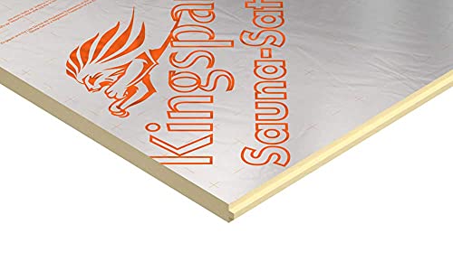Kingspan SPU Sauna Dämmplatte 600x1200x30mm von Fcalvy