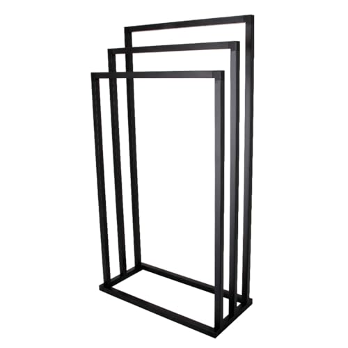 Kingston Brass Edenscape SCC8330 Handtuchhalter, freistehend, 3 Ebenen, Mattschwarz Kingston Brass Edenscape SCC8330 Handtuchhalter, freistehend, 3 Ebenen, Mattschwarz von Kingston Brass