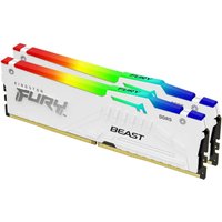Kingston FURY Beast RGB DDR5 Kit 64 GB: 2 x 32 GB, DIMM 288-PIN, 6000 MHz, PC5-48000 von Kingston