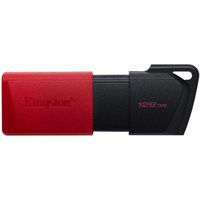Kingston DataTraveler Exodia M USB-Stick 128 GB, Schwarz/Rot von Kingston