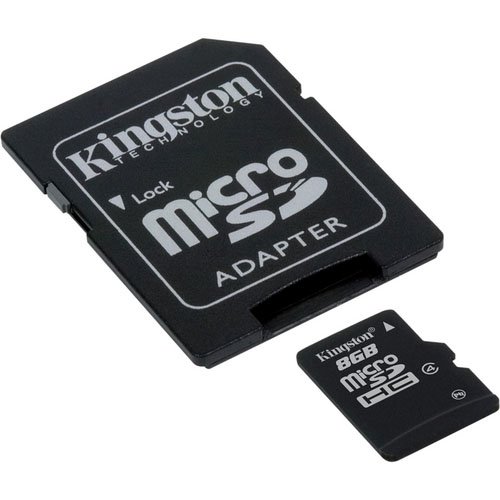 HTC myTOUCH 4G (PD15100) Cell Phone Memory Card 8GB microSDHC Memory Card with SD Adapter von Kingston