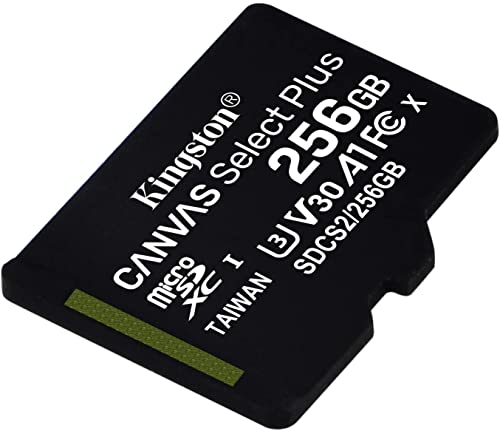 Kingston Canvas Select Plus microSD Speicherkarte, SDCS2/256GBSP Class 10 von Kingston