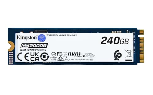 Kingston Data Center DC2000B PCIe 4.0 NVMe M.2 2280 240GB Enterprise SSD (Heatsink) - SEDC2000BM8/240G von Kingston
