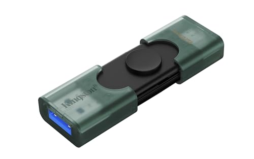Kingston DataTraveler Duo USB-Flashspeicher 128GB USB-A + C 3.2 DuoG2 - DTDEG2/128GB von Kingston