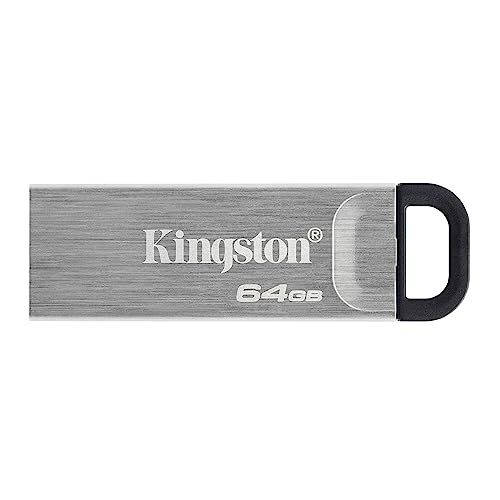 Kingston DataTraveler Kyson USB 3.2 Gen 1 USB-Stick 64GB - Mit stilvollem, kappenlosem Metallgehäuse Kingston DataTraveler Kyson USB 3.2 Gen 1 USB-Stick 64GB - Mit stilvollem, kappenlosem Metallgehäuse von Kingston