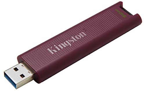Kingston DataTraveler Max - 512GB - USB 3.2 Gen 2 Flash-Laufwerk Type-A - Bis zu 1.000 MB/s beim Lesen und 900 MB/s beim Schreiben von Kingston