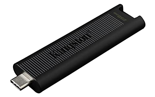 Kingston DataTraveler Max - 256GB - USB 3.2 Gen 2 - Flash-Laufwerk Type-C - Bis zu 1.000 MB/s beim Lesen und 900 MB/s beim Schreiben von Kingston