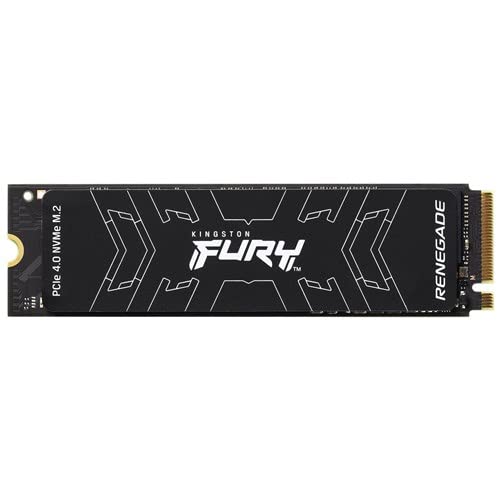 Kingston Fury Renegade 1TB PCIe Gen 4.0 NVMe M.2 Internal Gaming SSD | Up to 7300 MB/s | Graphene Heat Spreader | 3D TLC NAND | Works with PS5 | SFYRS/1000G - 2 Pack von Kingston