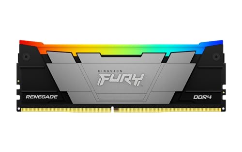 Kingston Fury Renegade RGB 8GB 3600MT/s DDR4 CL16 DIMM Desktop Gaming Speicher - KF436C16RB2A/8 von Kingston