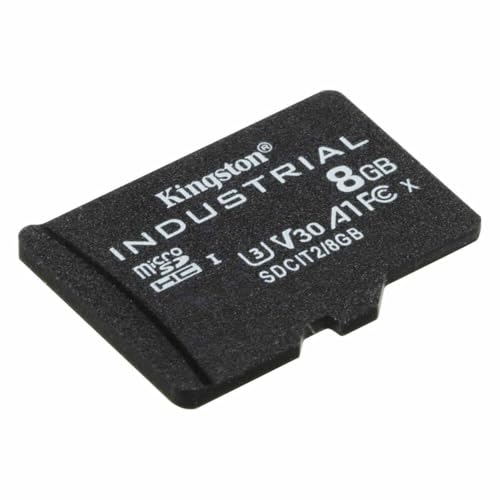 Kingston Industrial microSD - 8GB microSDHC Industrial C10 A1 pSLC Karte Einzelpackung ohne Adapter - SDCIT2/8GBSP Kingston Industrial microSD - 8GB microSDHC Industrial C10 A1 pSLC Karte Einzelpackung ohne Adapter - SDCIT2/8GBSP von Kingston