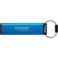 Kingston IronKey Keypad 200C - USB-Stick - 64 GB von Kingston
