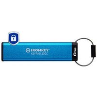 Kingston IronKey Keypad 200C - USB-Stick - 8 GB von Kingston