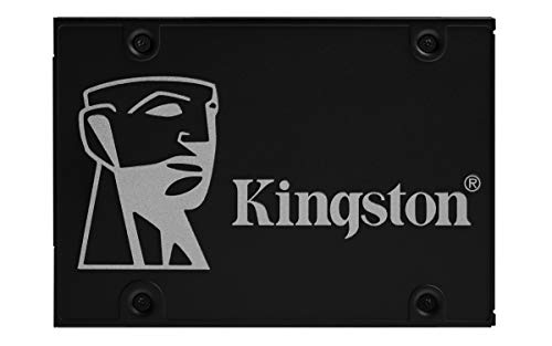 Kingston KC600 SSD SKC600/256G Interne SSD 2.5" SATA Rev 3.0, 3D TLC, XTS AES 256-Bit-Verschlüsselung von Kingston