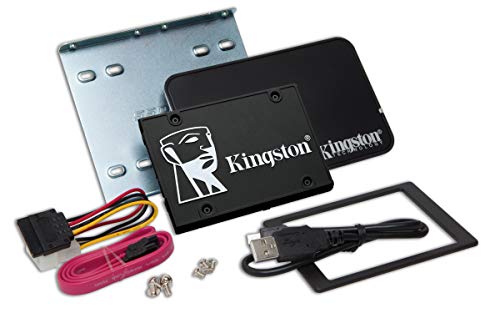 Kingston KC600 SSD SKC600B/1024G Interne SSD 2.5" SATA Rev 3.0, 3D TLC, XTS AES 256-Bit-Verschlüsselung - Desktop/Notebook-Upgrade-Kit Kingston KC600 SSD SKC600B/1024G Interne SSD 2.5" SATA Rev 3.0, 3D TLC, XTS AES 256-Bit-Verschlüsselung - Desktop/Notebook-Upgrade-Kit von Kingston