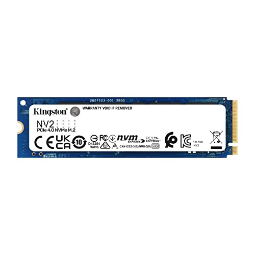 Kingston NV2 NVMe PCIe 4.0 Interne SSD 500GB M.2 2280 - SNV2S/500G von Kingston