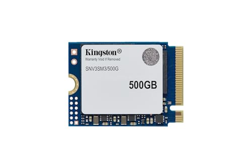 Kingston NV3 NVMe PCIe 4.0 Interne SSD 500GB M.2 2230-SNV3SM3/500G Kingston NV3 NVMe PCIe 4.0 Interne SSD 500GB M.2 2230-SNV3SM3/500G von Kingston