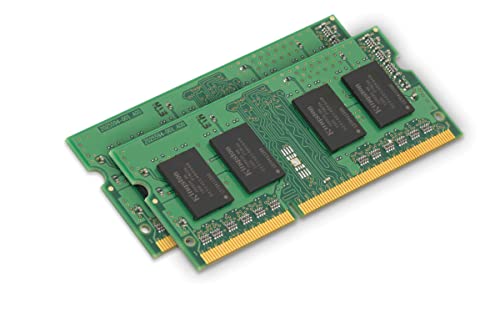 Kingston ValueRAM 16GB 5200MT/s DDR5 Non-ECC CL42 SODIMM (Kit mit 2) 1Rx16 KVR52S42BS6K2-16 Laptop-Speicher von Kingston