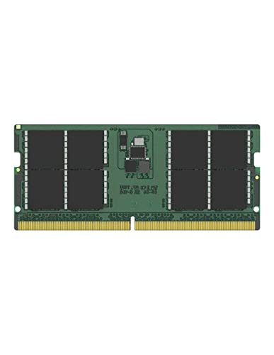 Kingston ValueRAM 64GB 5200MT/s DDR5 Non-ECC CL42 SODIMM (Kit mit 2) 2Rx8 KVR52S42BD8K2-64 Laptop-Speicher von Kingston
