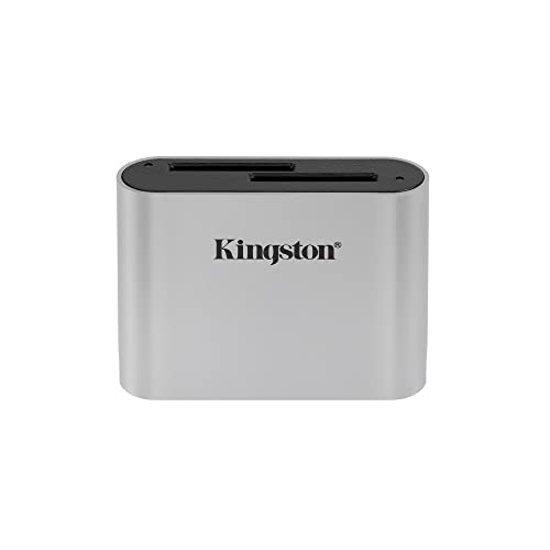 Kingston Workflow SD-Lesegerät USB3.2 Gen1 Dual-Slot SDHC/SDXC UHS-II - WFS-SD von Kingston