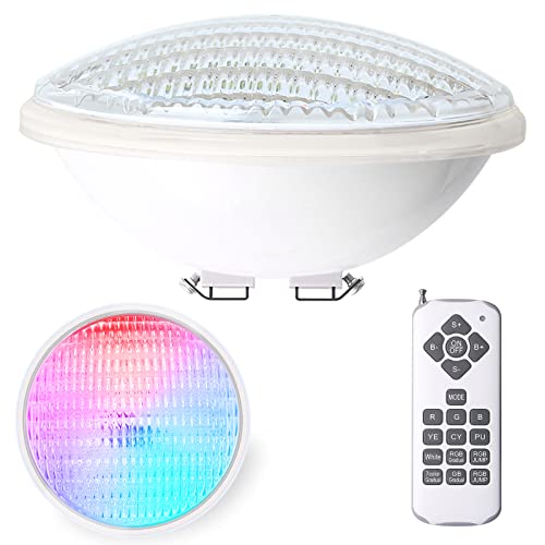 Kingwen 40W RGB LED Poolbeleuchtung LED Poolbeleuchtung Unterwasser Mit Fernbedienung 4000lm IP68 Wasserdichte Unterwasserleuchten 12V AC/DC Poolscheinwerfer Unterwasser Beleuchtung von Kingwen