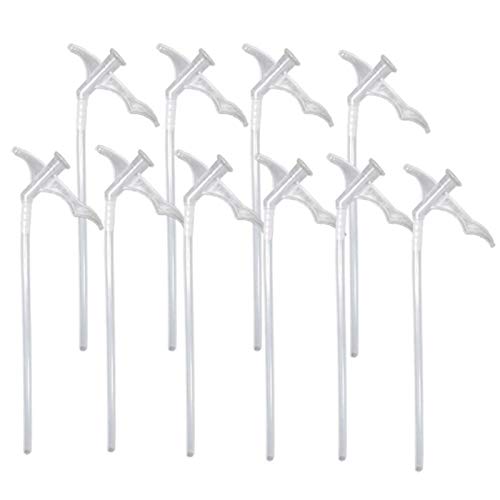 Kining Sprühschaumdüse - 10 Pcs Sprühschaum-Ersatzrohre Düse Kunststoff-Spaltfüllrohr, Montageschaum Aussprührohr Für Montageschaum Bauschaum Füllschaum Dämmschaum von Kining