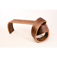 Noeud-Bank Mit Geöltem Walnussfurnier von KinoGuerin