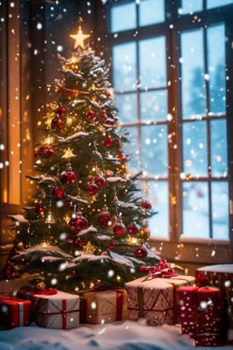Diamond Painting Kinder Weihnachtsbaum, Erwachsene DIY Vollbild Malen Nach Zahlen 5D für Wand Dekor 50x70cm U-404 von Kinooge