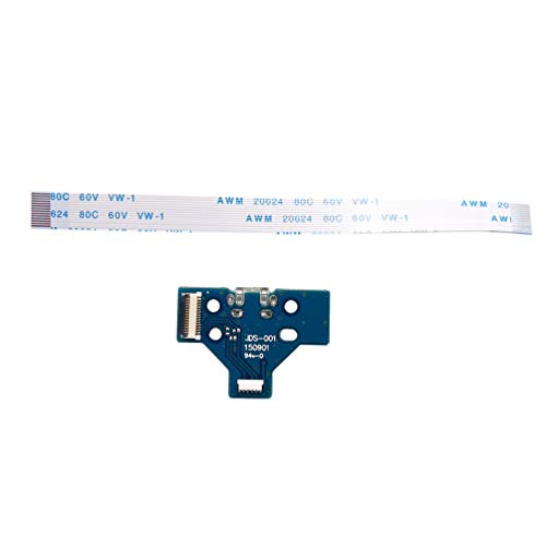 USB-Ladebuchse 14 Pin JDS-001 für PS4 Controller Dualshock Flexkabel von KinshopS