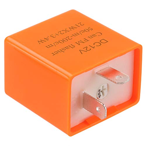 Kinstecks 2Pin Blinkrelais Geschwindigkeit einstellbar 12V Motorrad LED Blinker Blinker Kinstecks 2Pin Blinkrelais Geschwindigkeit einstellbar 12V Motorrad LED Blinker Blinker von Kinstecks