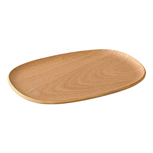 KINTO 21730 UNITEA Rutschfestes Tablett, 210 x 145 mm, Weidenholz von Kinto