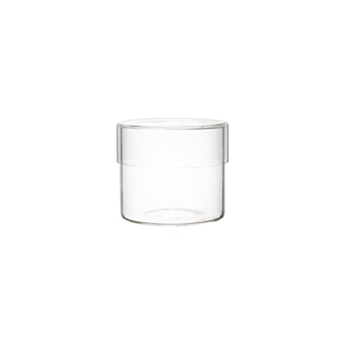 KINTO 25762 SCHALE Glaskoffer, 3,9 x 3,3 Zoll (100 x 85 mm), transparent von Kinto