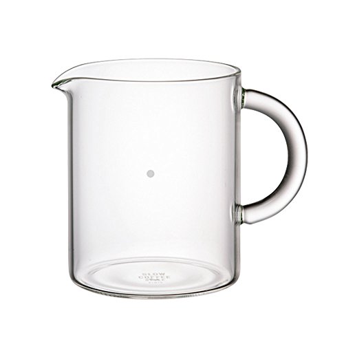 KINTO SCS 27655 Kaffeekanne, 2 Tassen, graduiert, hitzebeständiges Glas, mikrowellen- und spülmaschinenfest von Kinto