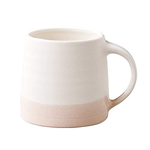 KINTO Tasse SCS-S03 320 ml 0,32 l weiß rosa Porzellan 20754 hergestellt in Japan von Kinto