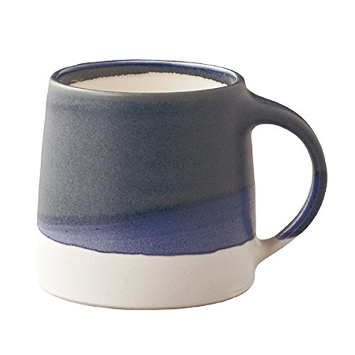 Kinto SCS-S03 20756 Tasse, 320 ml, Marineblau x Weiß, Geschenk von Kinto