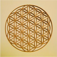 Blume Des Lebens 6"/15, 24cm Grid Cut von KintsugiCrystals