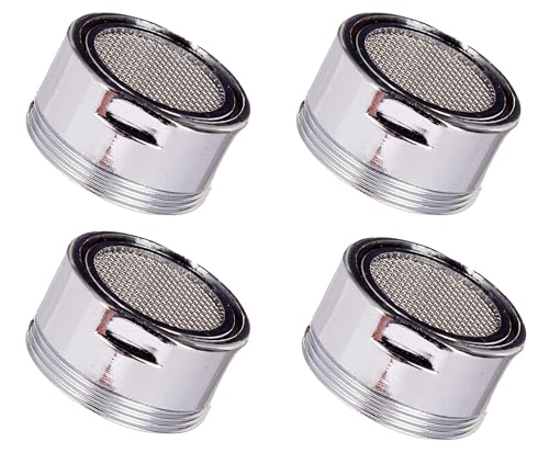 4x STRAHLREGLER M24 aus Metall Luftsprudler Mischdüse Diffusor Wassersparer Küche 46 von Kinvara