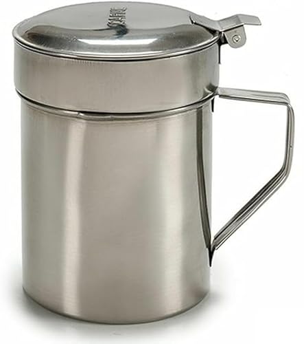 Kinvara Fleisch- oder Fischfett Silber Edelstahl 500 ml (24 Stück) von Kinvara Skincare