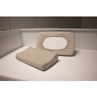 DREAMTEX Spannbezug 2er Set für Gesundheitskissen / Nackenstützkissen - Kitt von Kinzler