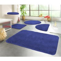 KiNZLER Badematte "Chaozhou" Höhe 20 mm rutschhemmend beschichtet fußbodenheizungsgeeignet Badteppich, Uni Farben, weich, als rechteckig, rund & Set erhältlich von Kinzler