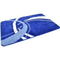 KiNZLER Badematte "Gavere" Höhe 20 mm rutschhemmend beschichtet fußbodenheizungsgeeignet  schnell trocknend modernes Design, als rechteckig, rund & 2-tlg. Set erhältlich von Kinzler