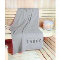 KiNZLER Saunatuch "Wellness, Sauna - Größe 90/200 cm" leichte Qualität, verschiedenen Designs, auch als 2er Set von Kinzler