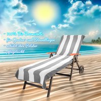 KiNZLER Strandtuch "Frottier-Liegenbezug, 100% Baumwolle" Liegen-Handtuch, Uni Farben, weich & flauschig, auch als 2er Set KiNZLER Strandtuch "Frottier-Liegenbezug, 100% Baumwolle" Liegen-Handtuch, Uni Farben, weich & flauschig, auch als 2er Set von Kinzler